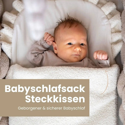 Babyschlafsack Dreamy Bouclé - 2.5 TOG Ganzjahres-Schlafsack mit Rüschenkrone