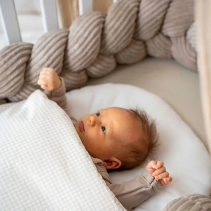 Bettschlange Cord geflochten - Nachhaltiger Bettzopf fürs Baby- & Kinderbett