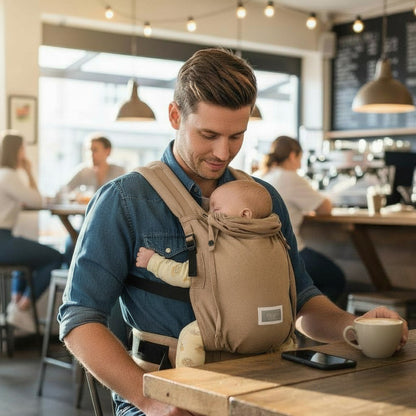 Valeno Babytrage ab Geburt - Ergonomische Full-Buckle aus Baumwolle