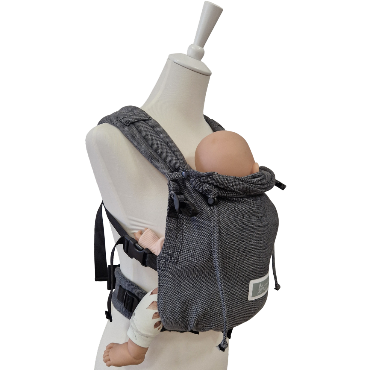 Valeno Babytrage ab Geburt - Ergonomische Full-Buckle aus Baumwolle