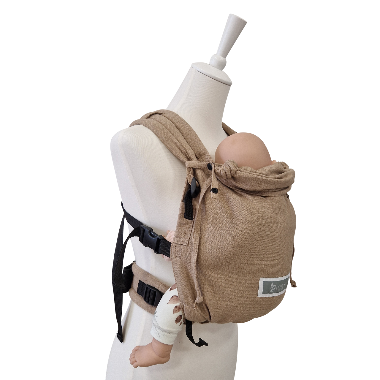 Valeno Babytrage ab Geburt - Ergonomische Full-Buckle aus Baumwolle