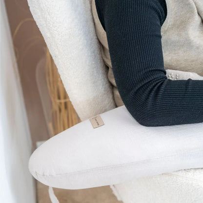 Stillkissen XXL Musselin - Ergonomisches Still- & Schwangerschaftskissen