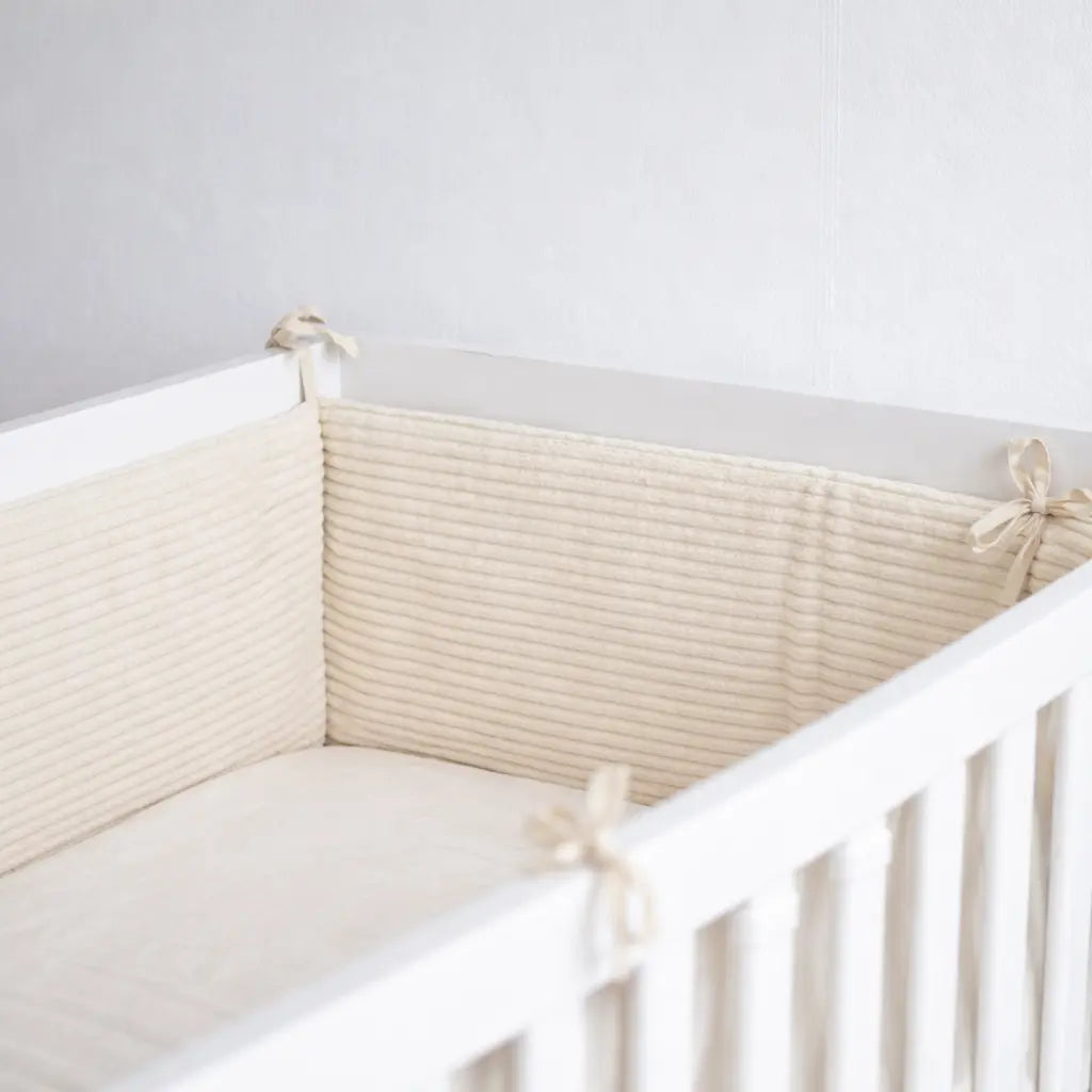 Bettumrandung Cord - Modernes Wendemodell für Beistellbett und Babybett