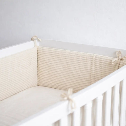 Bettumrandung Cord - Modernes Wendemodell für Beistellbett und Babybett