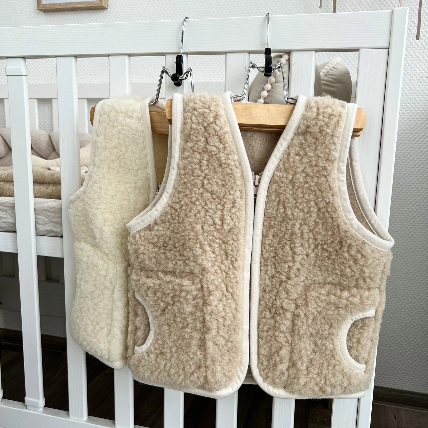 Kinderweste Merinowolle - Warme Merino-Weste mit Woolmark-Zertifikat