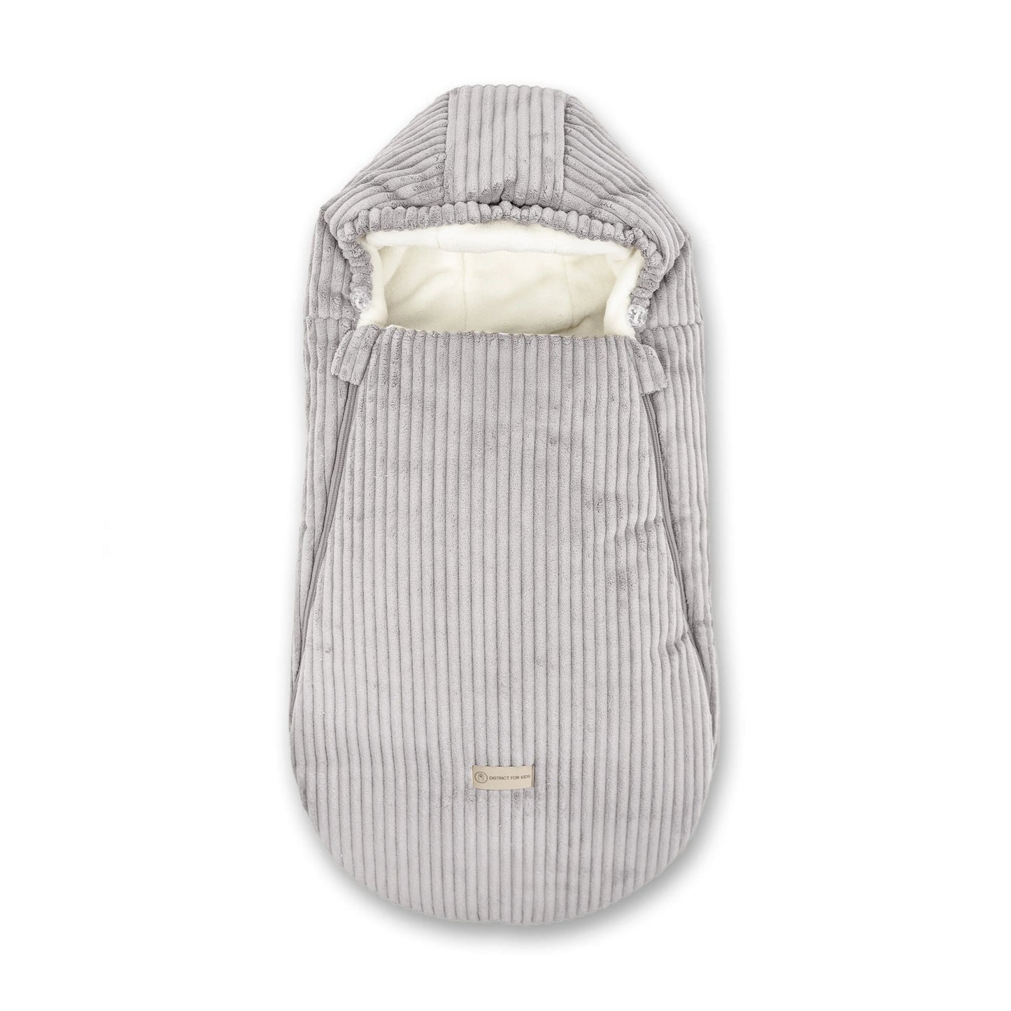 Winterfußsack Cord - Warm gefütterter Kinderwagen-Fußsack (3.5 TOG)