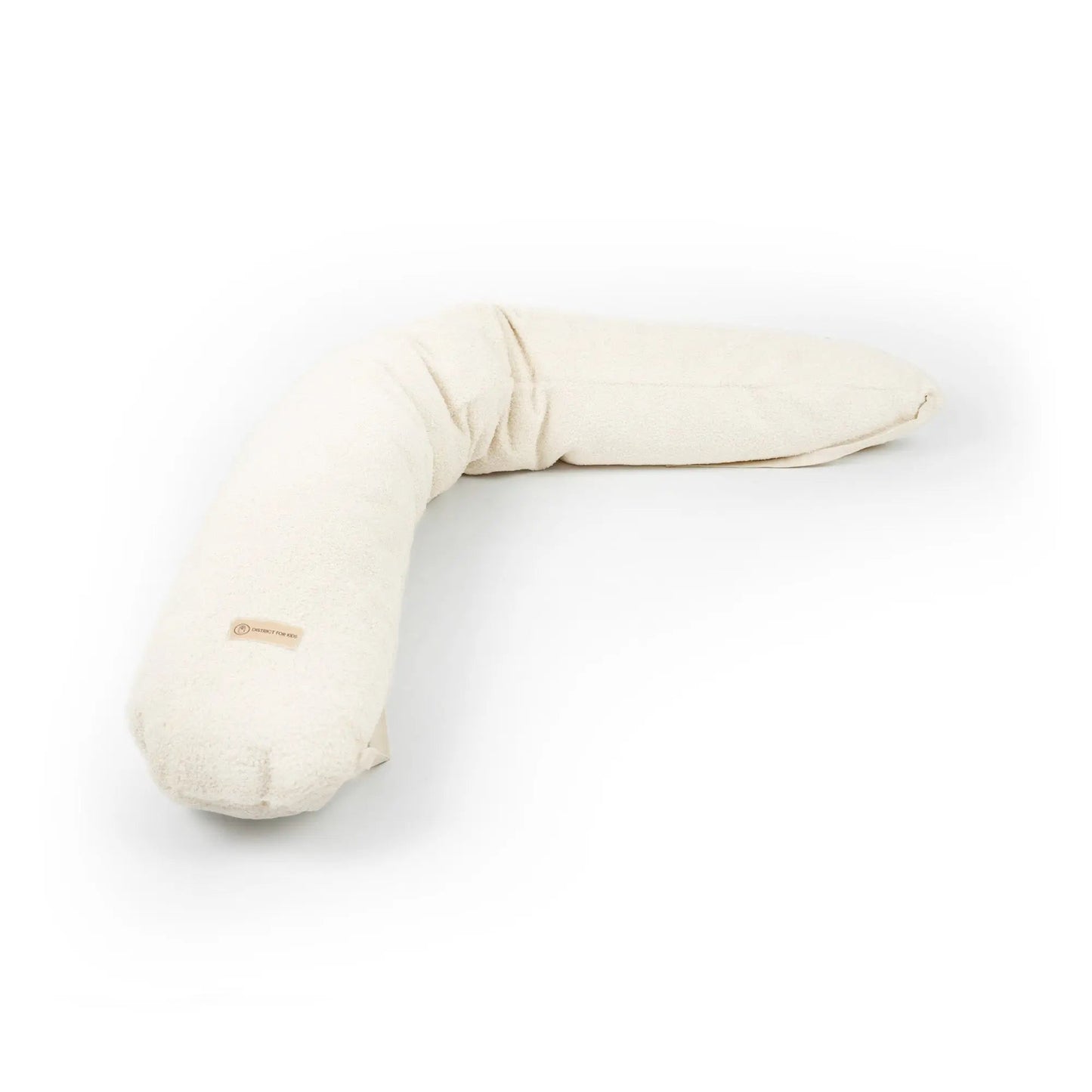 Stillkissen Bouclé XXL - Ergonomisches Still- & Schwangerschaftskissen im Teddy-Look