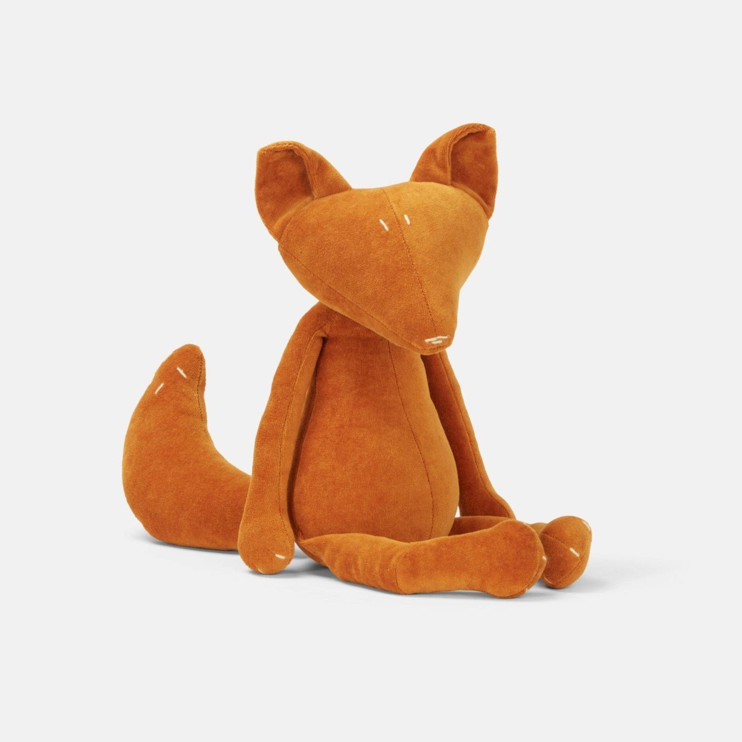 Kuscheltier Fuchs Arthus - 48cm Premium Plüschfuchs aus GOTS-Bio-Baumwolle (Made in France)