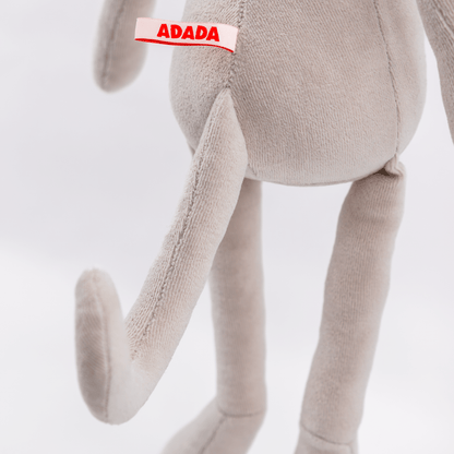Kuscheltier Windhund Artie - 48cm Premium Plüschhund aus Bio-Baumwolle (Made in France)