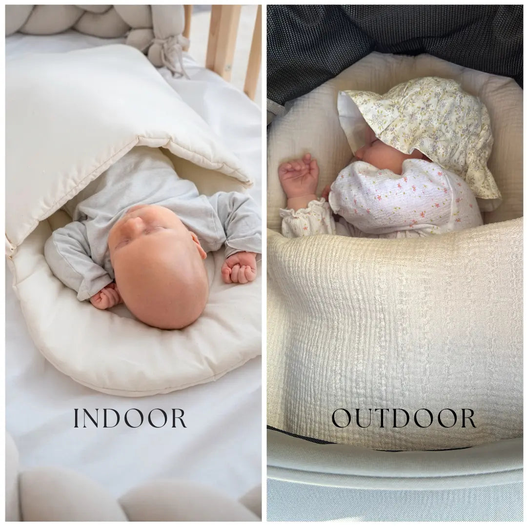 Babyschlafsack Sleepy Musselin - 2.5 TOG Ganzjahres-Schlafsack ab Geburt