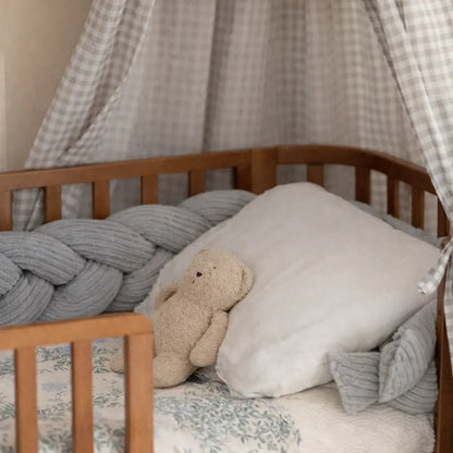 Bettschlange Cord geflochten - Nachhaltiger Bettzopf fürs Baby- & Kinderbett