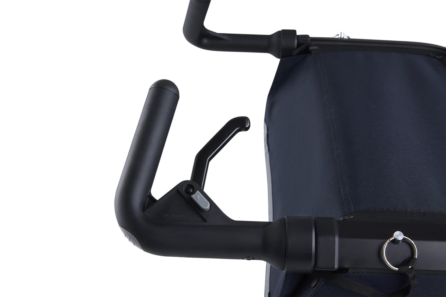 Croozer Lykke 2 Fahrradanhänger - Kompakter Zweisitzer Blueberry Blue
