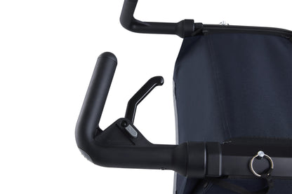 Croozer Lykke 2 Fahrradanhänger - Kompakter Zweisitzer Blueberry Blue