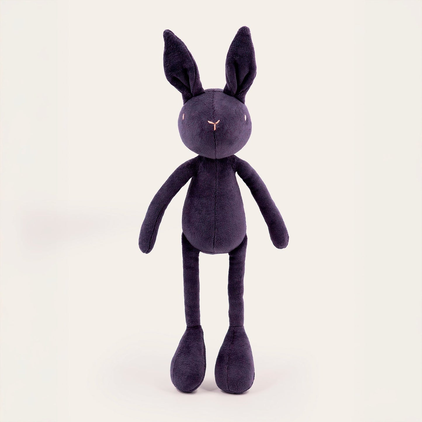 Kuscheltier Hase Daniel - 32cm Premium Stoffhase aus GOTS-Bio-Baumwolle (Made in France)