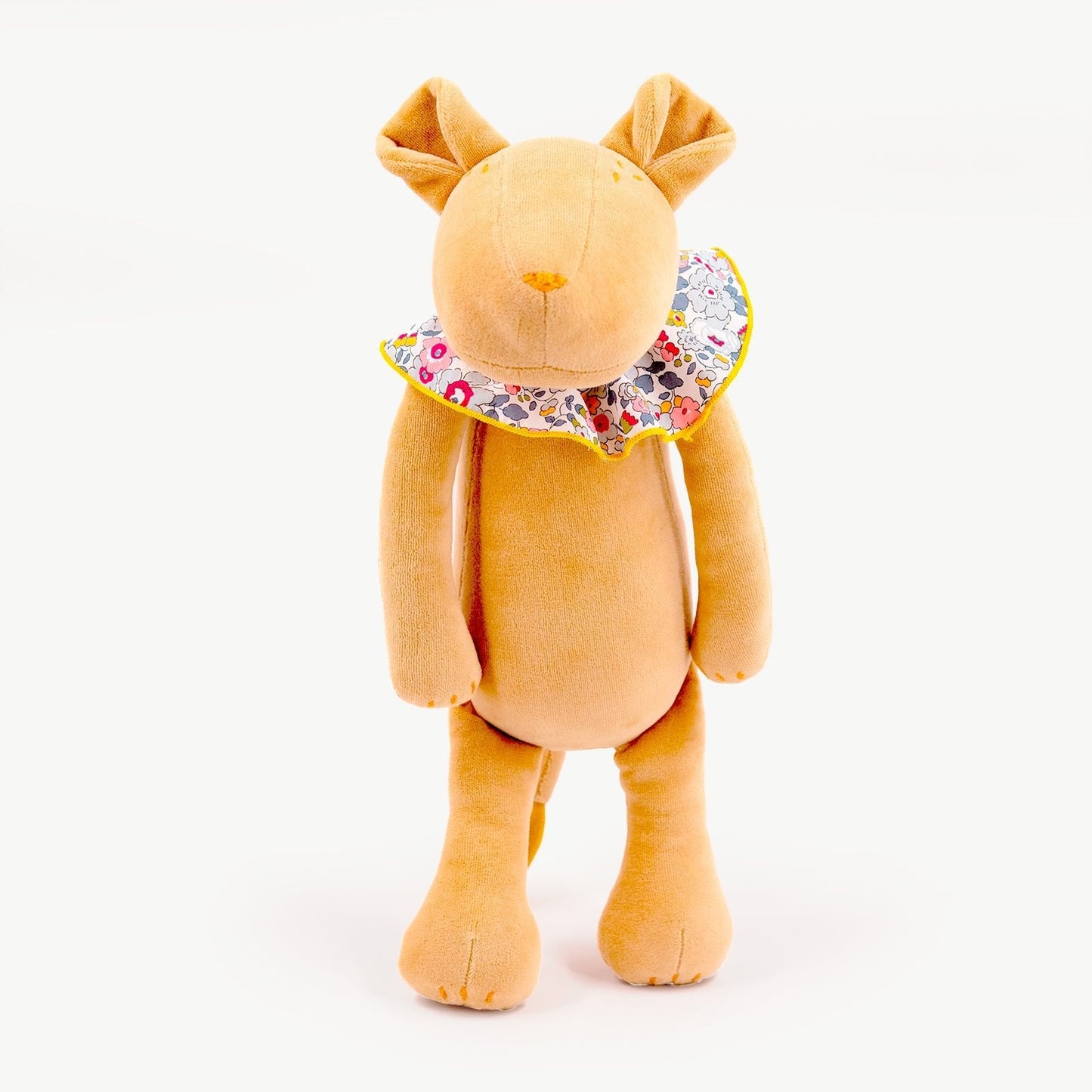 Kuscheltier Löwin Emma - 37cm Premium Löwin aus GOTS-Bio-Baumwolle (Made in France)