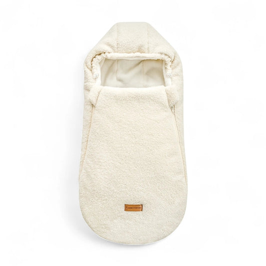 Winterfußsack Bouclé - Kuscheliger 3.5 TOG Fußsack aus recyceltem rPET