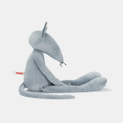 Kuscheltier Maus Hector - 48cm Premium Stofftier aus GOTS-Bio-Baumwolle (Made in France)