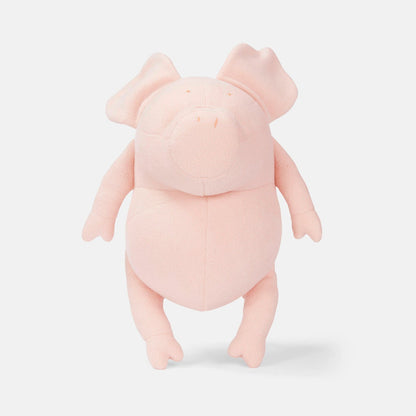 Kuscheltier Schwein Helmut - 38cm Premium Plüschschwein aus Bio-Baumwolle (Made in France)