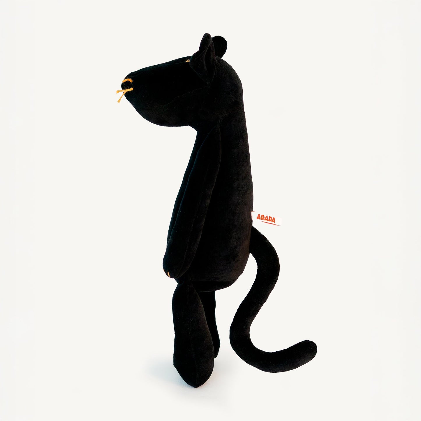Kuscheltier Panther Indira - 42cm Premium Plüschpanther aus Bio-Baumwolle (Made in France)