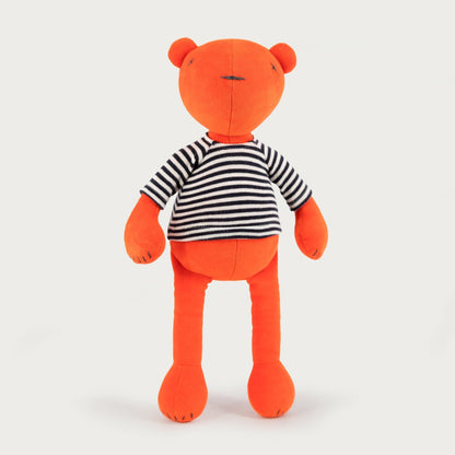 Kuscheltier Bär Jermaine - 42cm Premium Teddybär aus Bio-Baumwolle (Made in France)