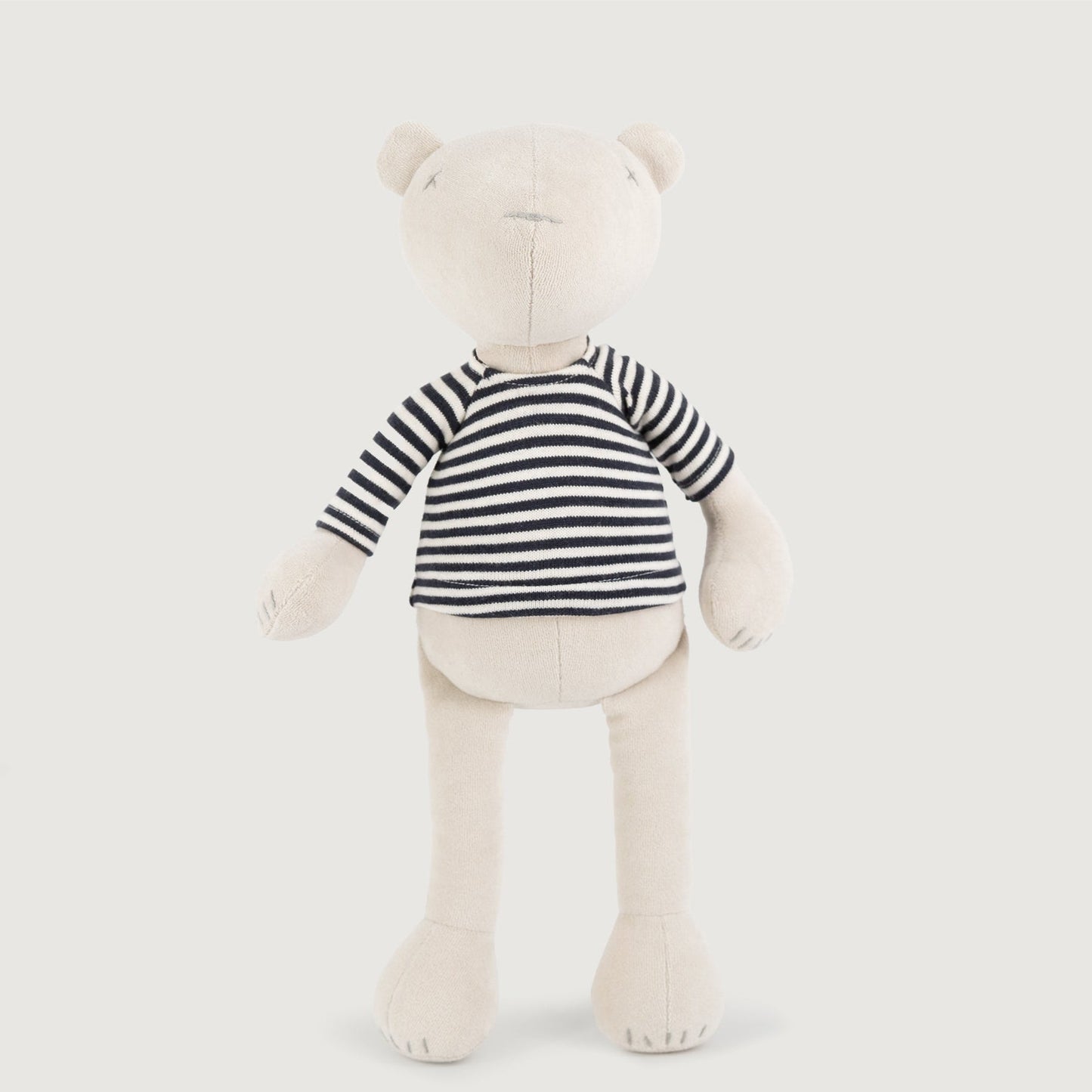 Kuscheltier Bär Jermaine - 42cm Premium Teddybär aus Bio-Baumwolle (Made in France)