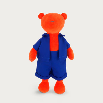 Kuscheltier Bär Jermaine - 42cm Premium Teddybär aus Bio-Baumwolle (Made in France)