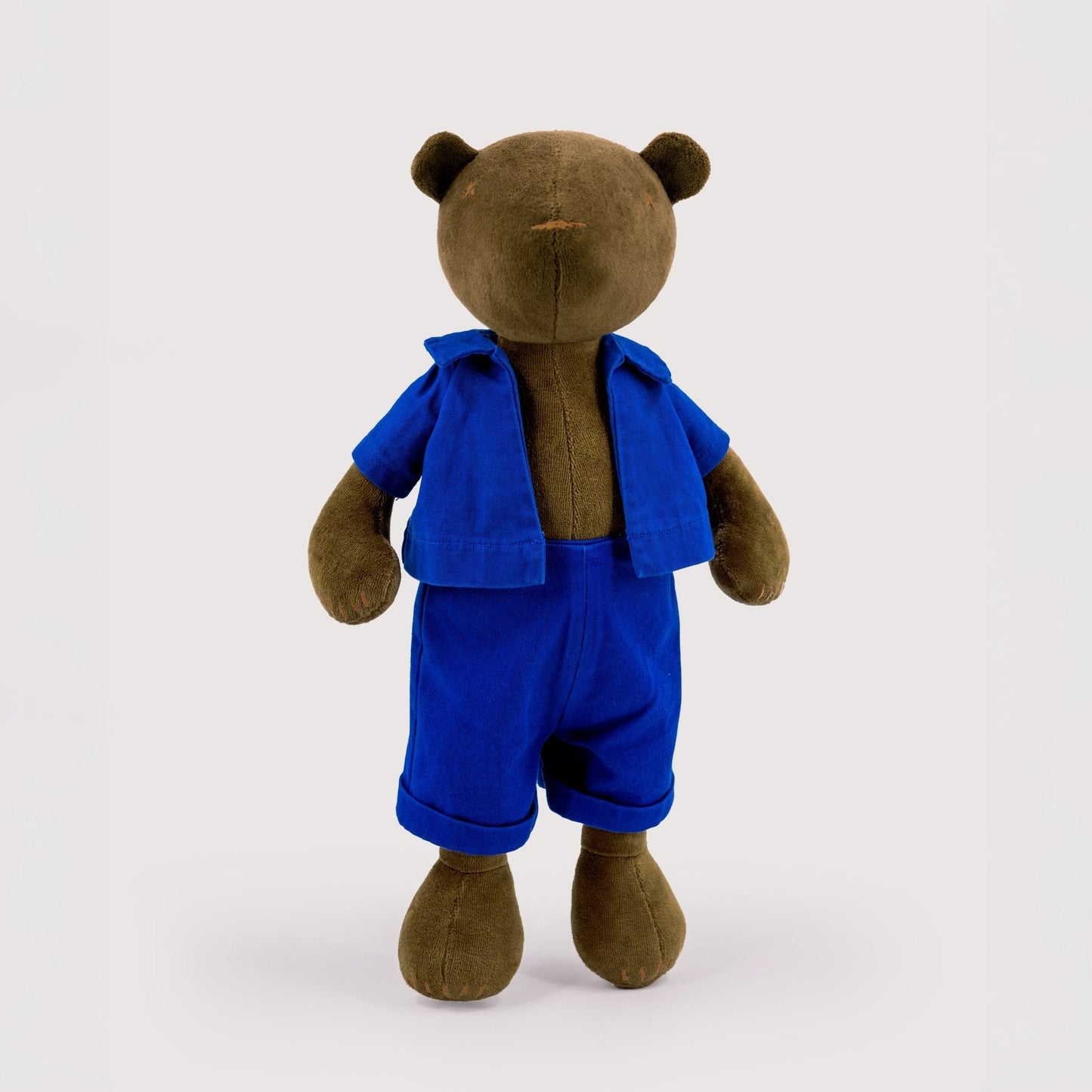 Kuscheltier Bär Jermaine - 42cm Premium Teddybär aus Bio-Baumwolle (Made in France)