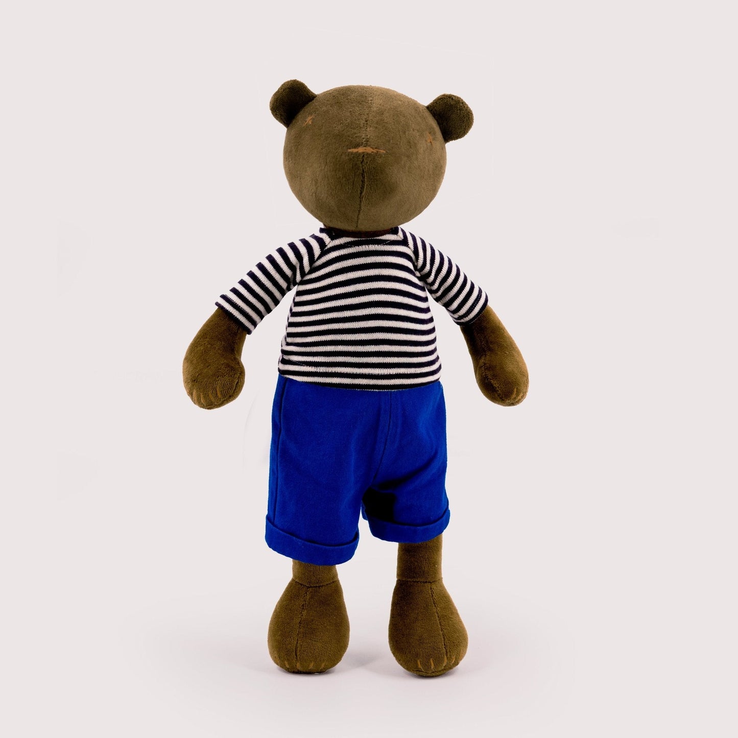 Kuscheltier Bär Jermaine - 42cm Premium Teddybär aus Bio-Baumwolle (Made in France)