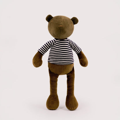 Kuscheltier Bär Jermaine - 42cm Premium Teddybär aus Bio-Baumwolle (Made in France)