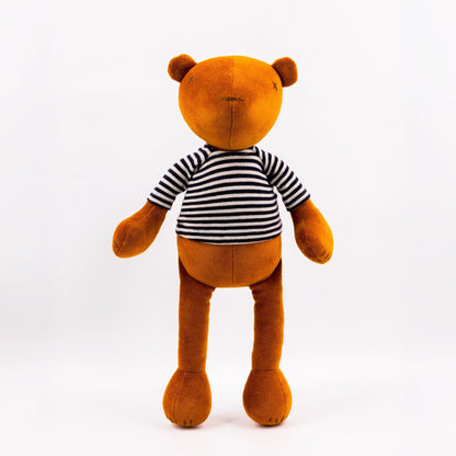 Kuscheltier Bär Jermaine - 42cm Premium Teddybär aus Bio-Baumwolle (Made in France)