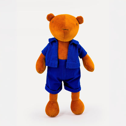 Kuscheltier Bär Jermaine - 42cm Premium Teddybär aus Bio-Baumwolle (Made in France)