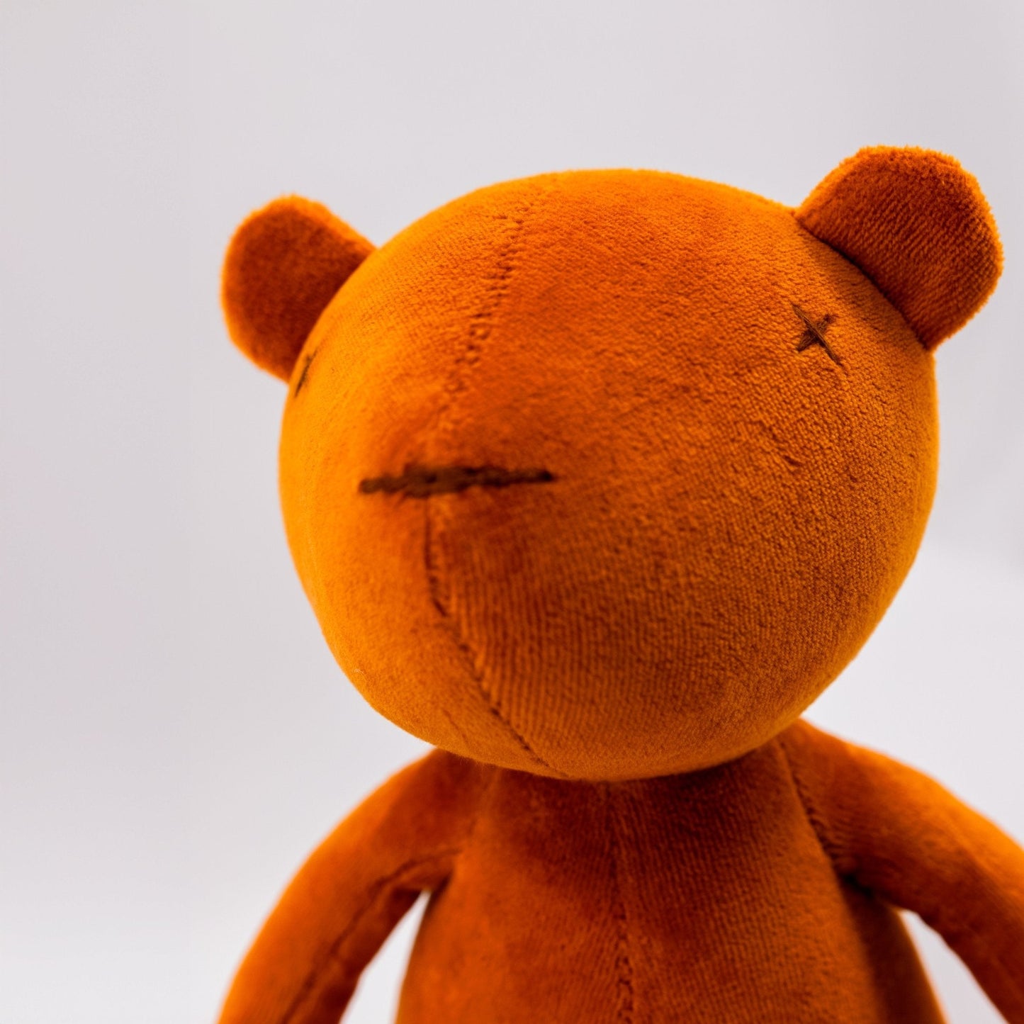 Kuscheltier Bär Jermaine - 42cm Premium Teddybär aus Bio-Baumwolle (Made in France)