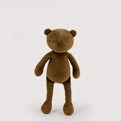 Kuscheltier Bär Jermaine - 33cm Premium Teddybär aus Bio-Baumwolle (Made in France)