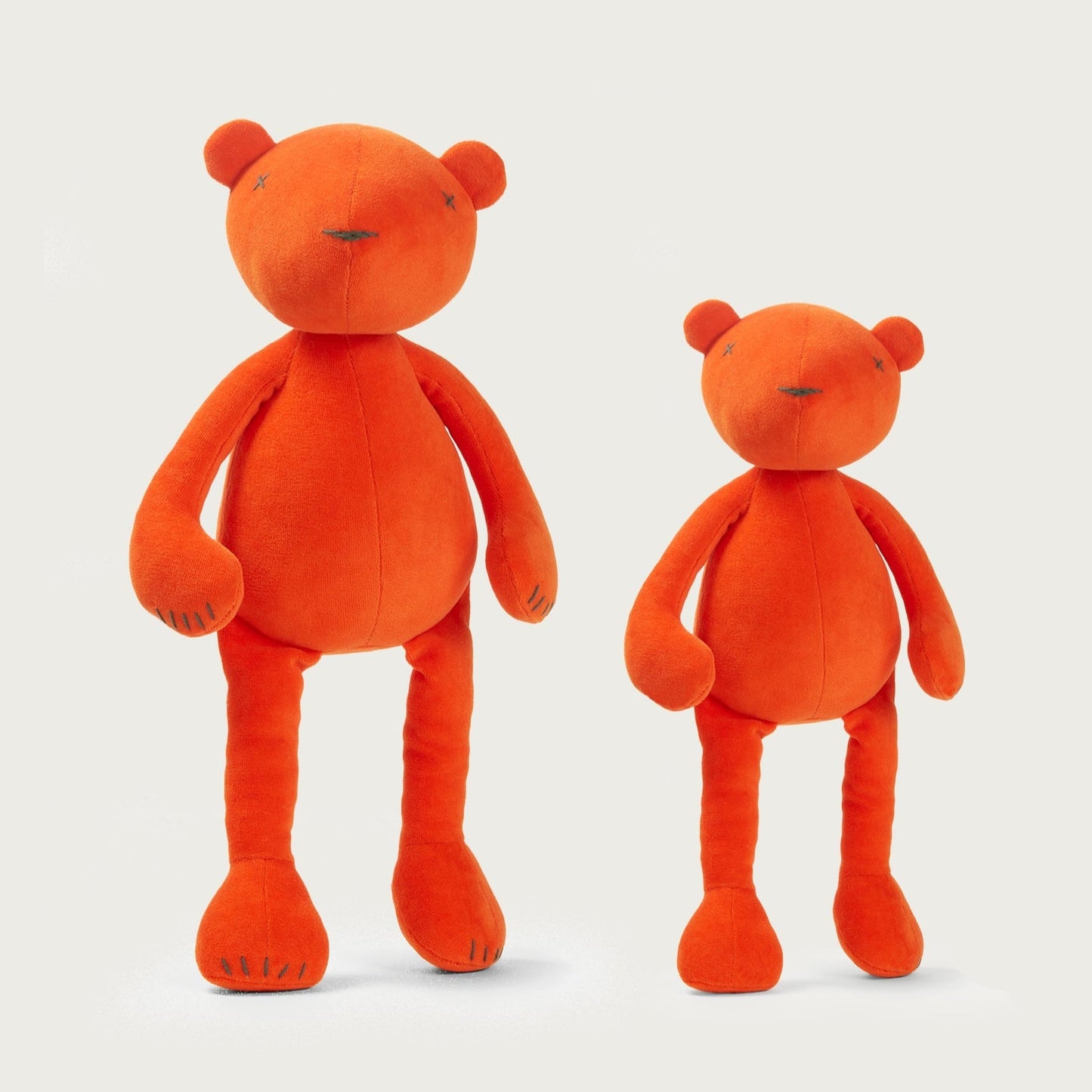 Kuscheltier Bär Jermaine - 33cm Premium Teddybär aus Bio-Baumwolle (Made in France)