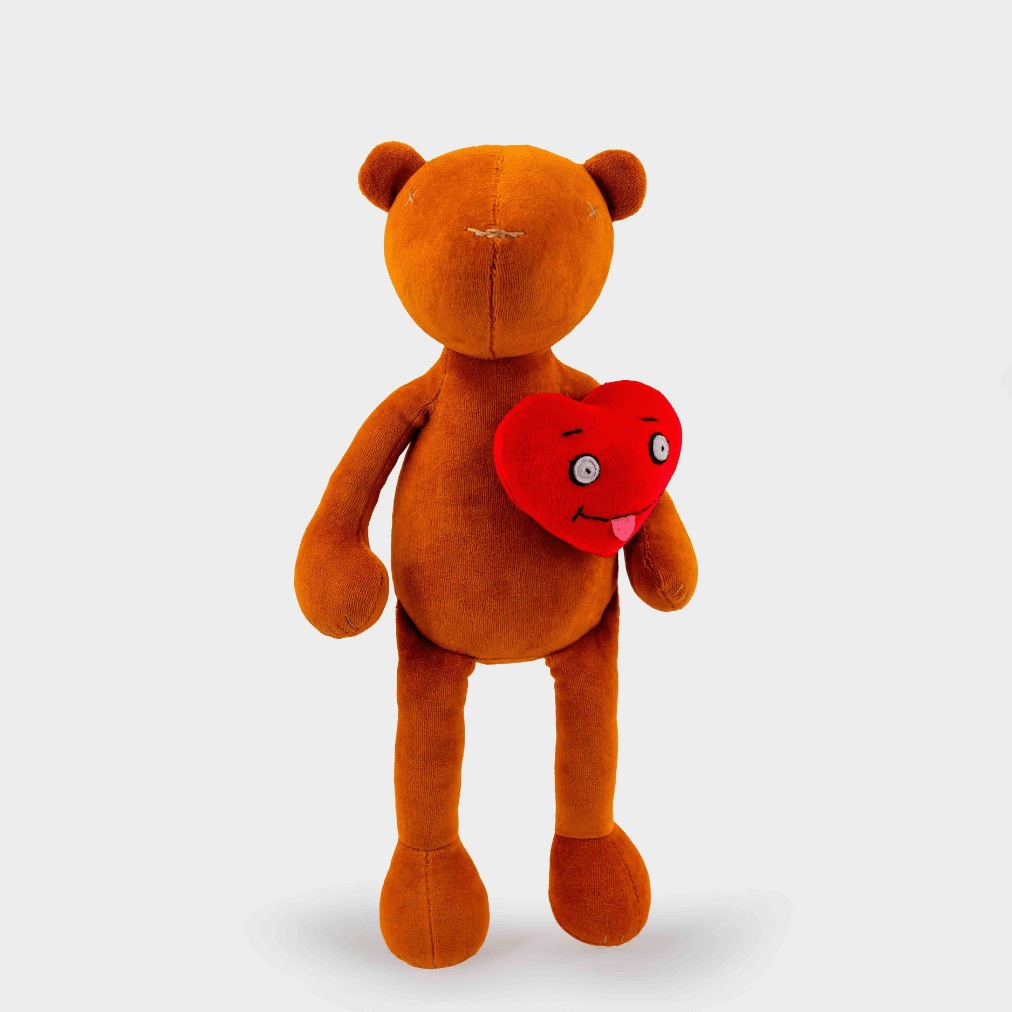 Design Kuscheltier Bär Jermaine x Matthew Langille - 42cm Premium Teddy (Made in France)