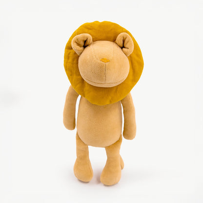 Kuscheltier Löwe Leo - Premium Löwenbaby aus GOTS-Bio-Baumwolle (Made in France)