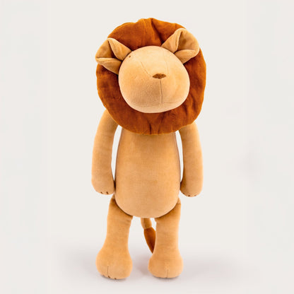 Kuscheltier Löwe Louis - 40cm Premium Löwe aus GOTS-Bio-Baumwolle (Made in France)