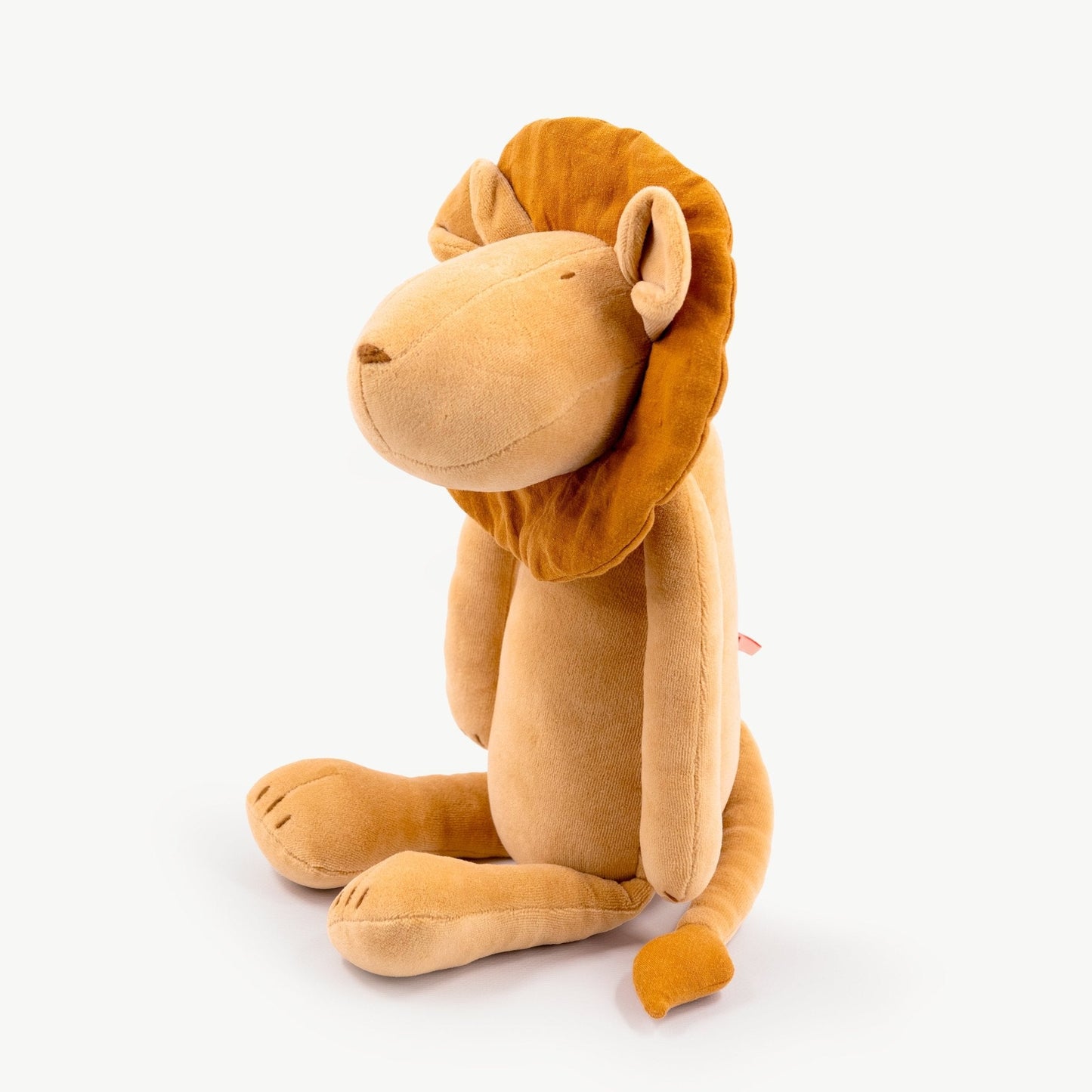 Kuscheltier Löwe Louis - 40cm Premium Löwe aus GOTS-Bio-Baumwolle (Made in France)