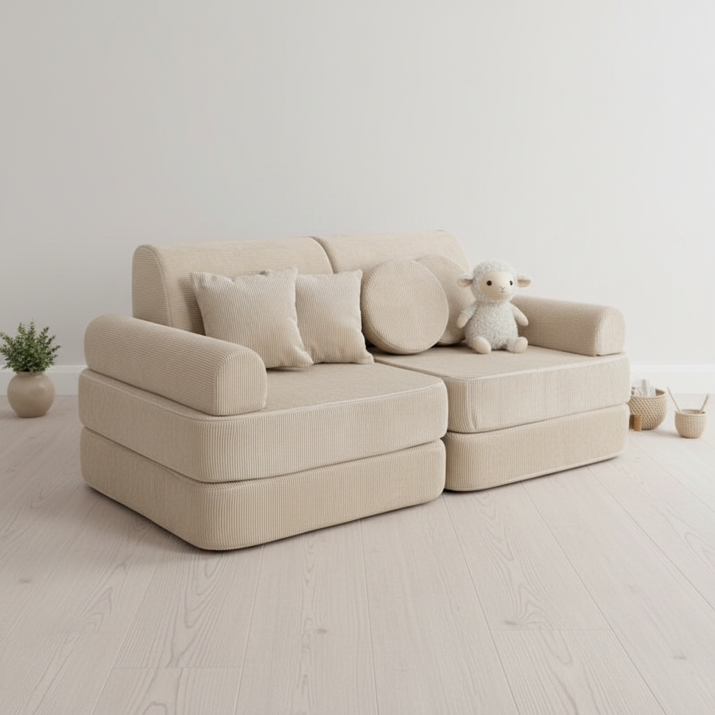 MeowBaby Spielsofa Mini Max Cord Premium