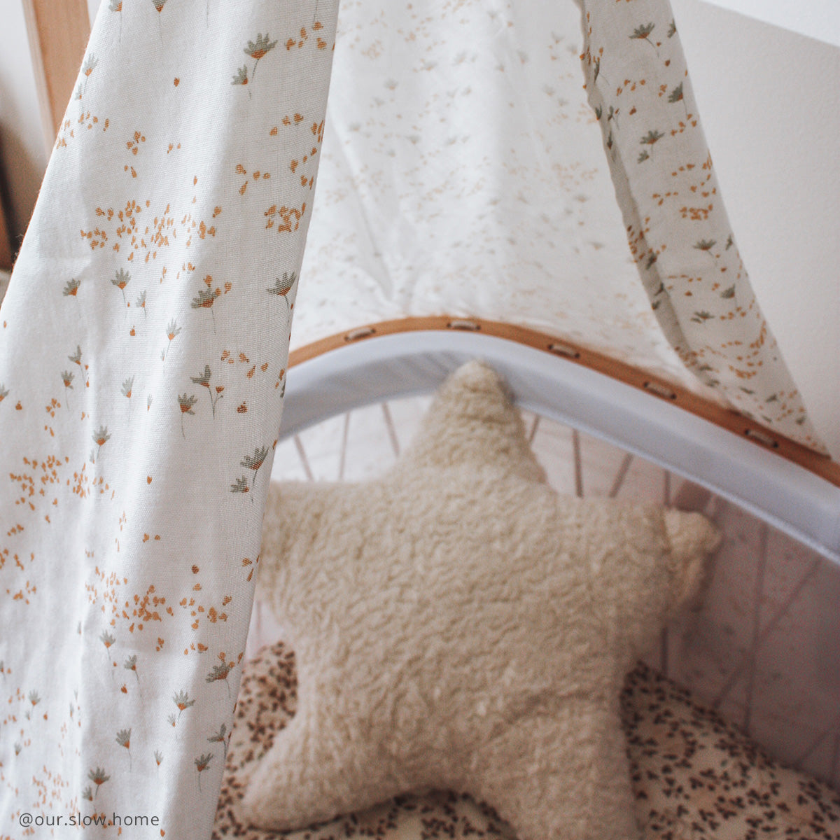 KUMI Betthimmel CANOPY – Bio-Baumwolle